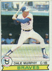 1979 Topps Baseball Cards      039      Dale Murphy